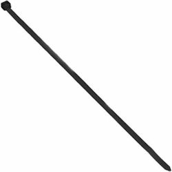 Orno Legături Cablu Din Plastic 200mmx3.6mm Culoare Neagră 25 Bucăți