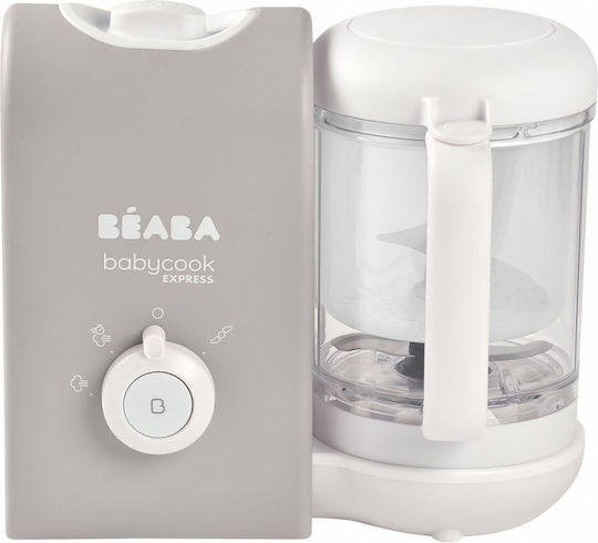 Beaba Babycook Express Baby Food Steamer with Blender 1.25lt Velvet Grey