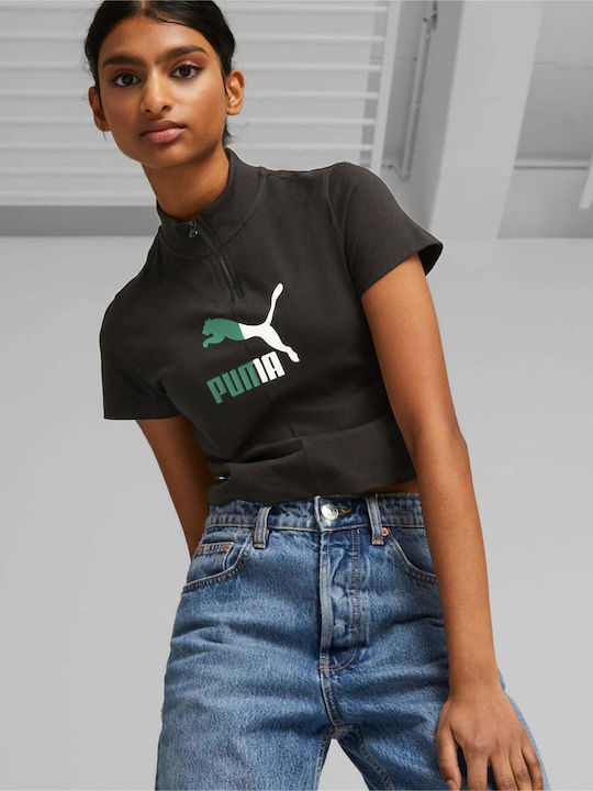 PUMA Classics Archive Remastered Bluza Neagră