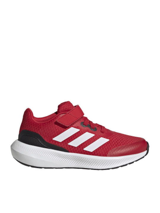 Runfalcon 3.0 El K Kids Sports Shoes Running with Hoop & Loop Closure Red