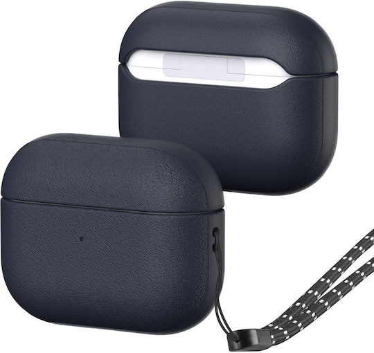 Dux Ducis Plen Hülle Silikon mit Haken in Blau Farbe für Apple AirPods Pro