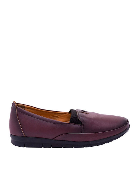 Γυναικεία Loafers σε Μπορντό Χρώμα