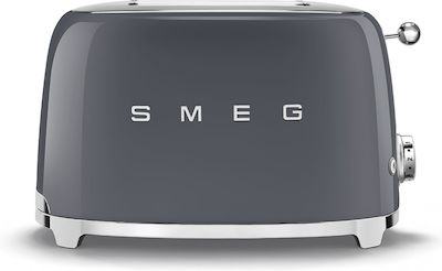 Smeg Тостер 2 слота 950W Сив