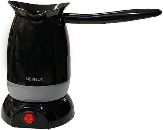 Sidirela Electric Greek Coffee Pot 800W with Capacity 500ml Black