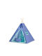 Bobono Kinderzelt Indisch Stars 722 Blau