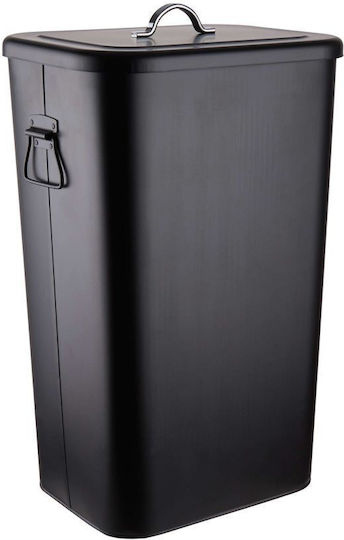 Butlers Grove Binster Κάδος Απορριμμάτων Μεταλλικός Μαύρος 41lt