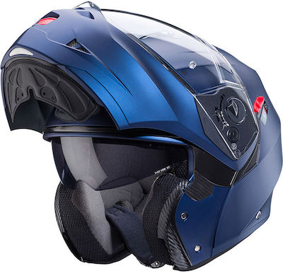 Caberg Duke-X Flip-Up Helmet with Pinlock ECE 22.06 1550gr Matt Blue Yama CAB000KRA558