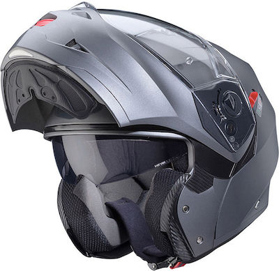 Caberg Duke-X Flip-Up Helmet with Pinlock ECE 22.06 1550gr Gun Metal