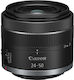 Canon Full Frame Φωτογραφικός Φακός 24-50mm F/4.5-6.3 IS STM Tele Zoom για Canon RF Mount Μαύρος