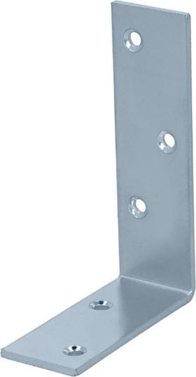 ArteLibre Aluminum Corner Shelf Silver 70x100mm 04010343