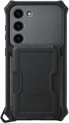 Samsung Umschlag Rückseite Silikon Gray (Galaxy S23) EF-RS911CBEGWW
