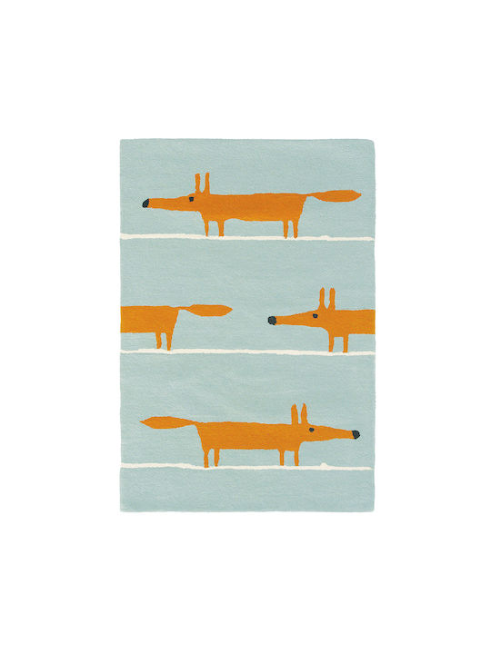 Covor Mr Fox 25308 AQUA Scion Living - 140 x 200 cm