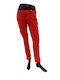 Denim United Lizzy Women's Red Vintage Trousers 14.1.2.04.001-Jred