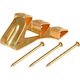 ArteLibre No4 Metallic Hanger Kitchen Hook with Nail Gold 5pcs 04011003