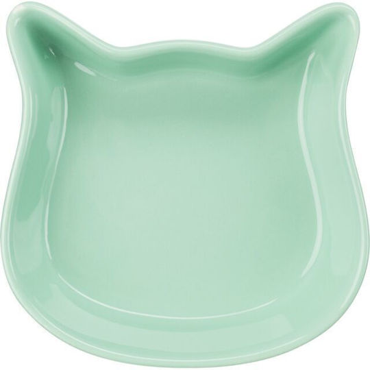 Trixie Ceramic Keramik Schalen Futter & Wasser für Hund & Katze 250ml 12cm in Grün Farbe