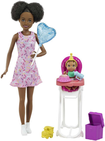 Barbie Babysitter Κούκλα για 3+ Ετών