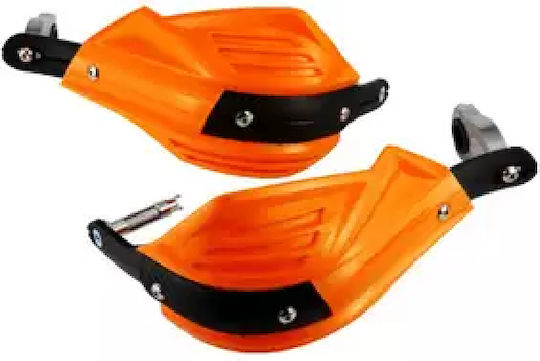 NSRacing Motorcycle Protective Hand Guards in Orange Colour