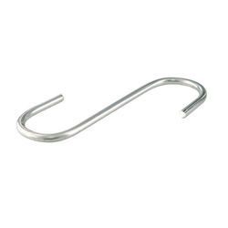 ArteLibre Metallic Hanger Kitchen Hook Silver 100pcs 04010358