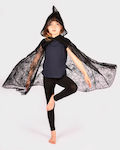 Spiderweb Cape Black Carnival Cape