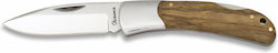Albainox Zebra Wood Pocket Knife Brown with Sheath Albainox Zebra Wood Pocket Knife Brown with Sheath
