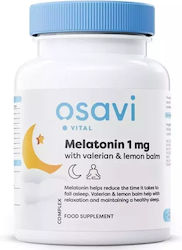 Osavi Melatonin With Valerian & Lemon Balm 60 Vegetable Capsules Osavi Melatonin With Valerian & Lemon Balm 60 Vegetable Capsules
