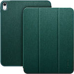 Spigen Urban Fit Флип капак Синтетичен Midnight Green (iPad 2022 10.9'' - iPad 2022 10.9 инча / iPad Air 2020/2022 - Айпад Еър 2020/2022 г) ACS05308