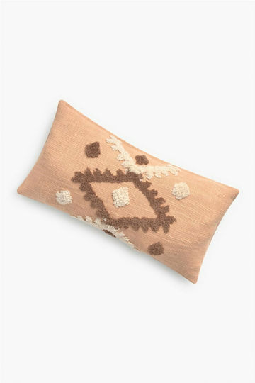 Calma House Calma House Zierkissen Sofa-Kissen Boho Braun 30x60cm