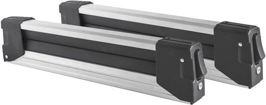 Menabo Yelo 4 Ns Car Ski Mounts 60cm Suitable for 4 Ski Pairs or 2 Snowboards