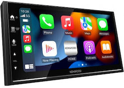 Kenwood Sistem Audio Auto 2DIN (Bluetooth/USB/WiFi/Apple-Carplay) cu Ecran Tactil 6.8"