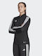 Tiro 23 League Women's Cardigan with Zipper Black
