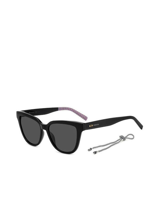 Missoni Sonnenbrillen mit Schwarz Rahmen und Gray Linse MMI 0141/S 807/IR