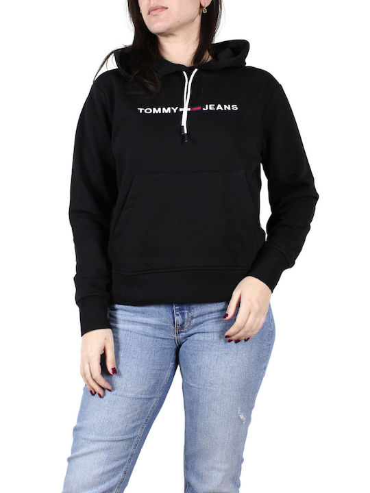 Tommy Hilfiger Women's Hooded Sweatshirt Black