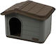 Pet Camelot Eco Dog House Plastic Outdoor Gray 60x51x41cm