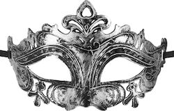 Maskarade Hamlet Erotic Mask BDSM Maske Silver