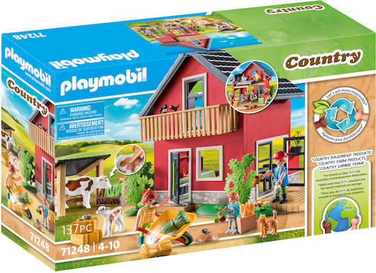 Playmobil Country Farm House pentru 4-10 ani