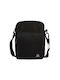 Emerson Shoulder / Crossbody Bag 231.EU02.26 with Zipper, Internal Compartments & Adjustable Strap Black 18x23cm