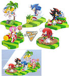 Gama Brands Miniature Toy Έκπληξη Sonic for 3+ Years