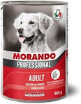 Morando Professional Umedă pentru Câini Câine cu Vițel în Conservă 1 x 405gr.