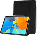 Ancus Magnetic Three-fold Flip Cover Δερματίνης Μαύρο (iPad Pro 2018 11" / iPad Pro 2020 11" / iPad Pro 2021 11")