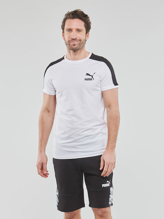 Puma Men's Short Sleeve T-shirt White