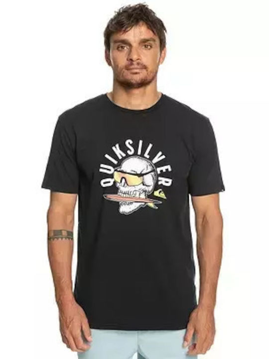 Quiksilver Men's T-Shirt Stamped Black