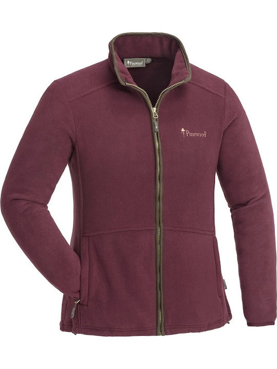 Pinewood Nydala Hunting Cardigan Fleece Brown