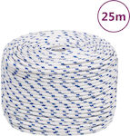 vidaXL Knitted 6mm Polypropylene Rope 25m