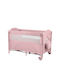 Kikka Boo Milky Way 2023 Кошара за игра 2 Нива с Матрак Розов 125x65см
