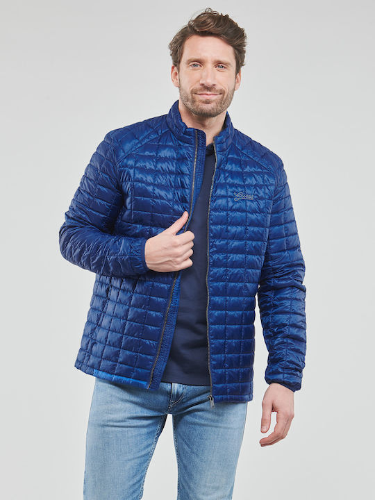 Guess Men's Jacket Blue