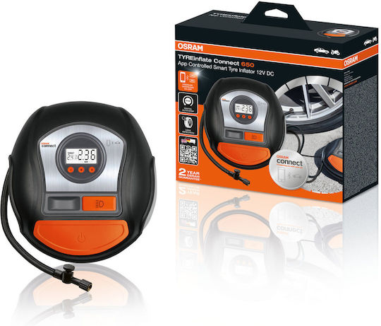 Osram Car Tire Pump Tyreinflate 450 with Cable 12V