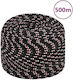 vidaXL Rope with Diameter 10mm and Length 500m Rope Black 10mm 500m Polypropylene