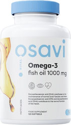 Osavi Omega 3 Рибено масло 1000мг 120 софтджел ...