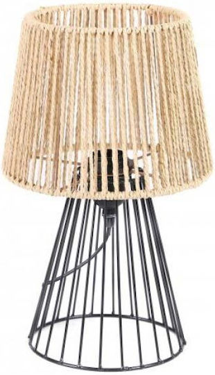 Decorative Lamp with Socket for Bulb E27 Black