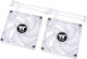Thermaltake CT140 Sync PC Case Fan (1500rpm / 77.37cfm) με ARGB Φωτισμό και Σύνδεση 3-Pin / 4-Pin PWM 2τμχ Λευκό